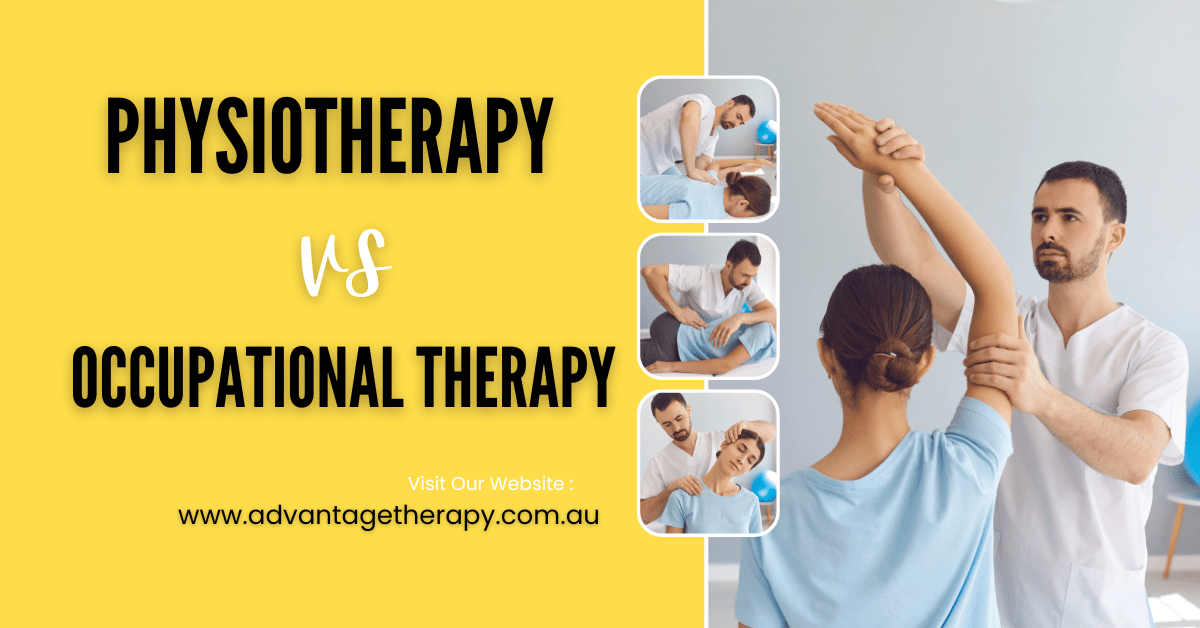 OT vs PT difference between physiotherapy and occupational therapy