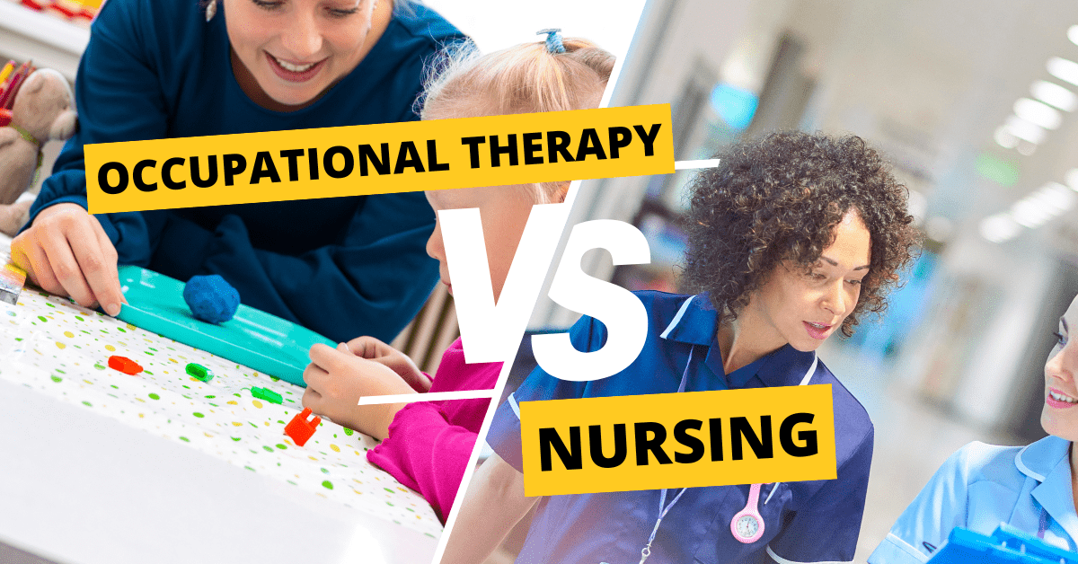 is occupational therapy harder than nursing? guide from Advantage therapy