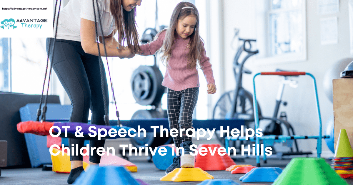 OT & Speech Therapy Helps Children Thrive in Seven Hills