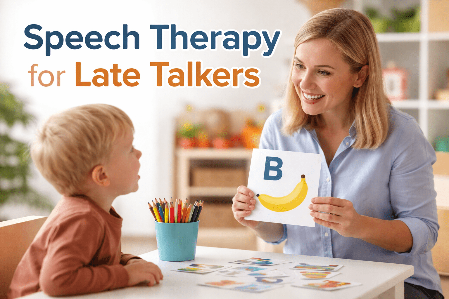 Speech Therapy for Late Talkers - AdvantageTherapy.com.au