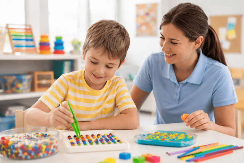 How Does Occupational Therapy Help Improve Fine Motor Skills in Children?
