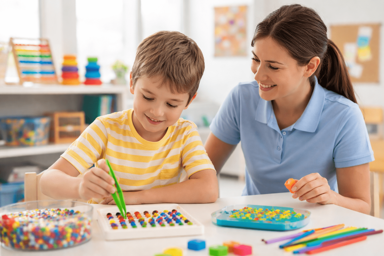 Occupational Therapy Help Improve Fine Motor Skills in Children